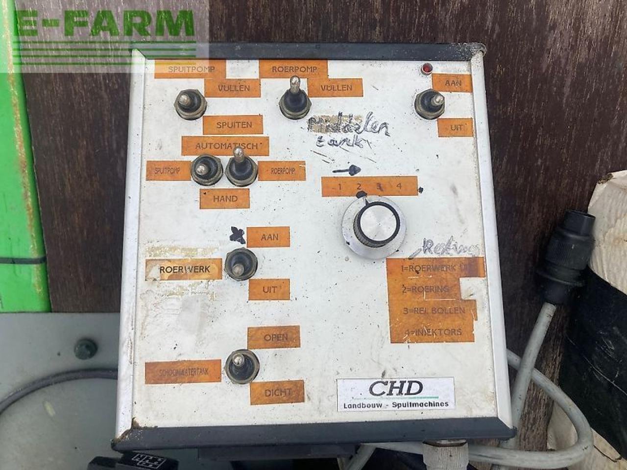 Anhängespritze typu CHD 2727 veldspuit, Gebrauchtmaschine v gg VEGHEL (Obrázek 8)