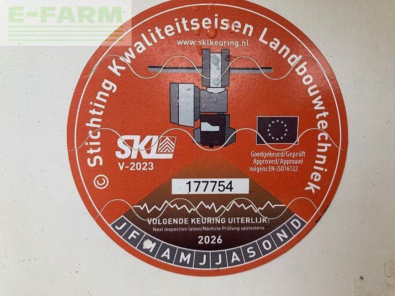 Anhängespritze typu CHD 2727 veldspuit, Gebrauchtmaschine v gg VEGHEL (Obrázek 18)