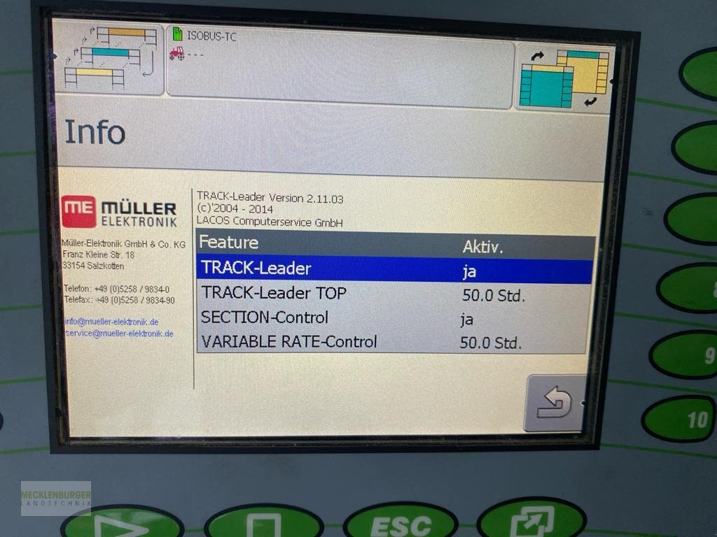 Anhängespritze of the type Dammann 5830 Classic - Dual-Air-System, Gebrauchtmaschine in Mühlengeez (Picture 19)
