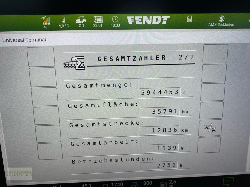 Anhängespritze of the type Dammann 5830 Classic - Dual-Air-System, Gebrauchtmaschine in Mühlengeez (Picture 20)