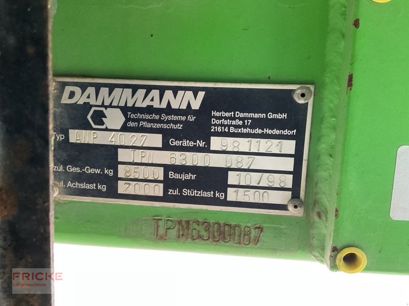 Anhängespritze typu Dammann ANP 4027, Gebrauchtmaschine v Bockel - Gyhum (Obrázek 9)