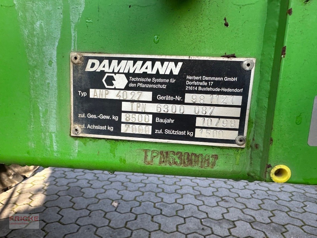 Anhängespritze del tipo Dammann ANP 4027, Gebrauchtmaschine en Bockel - Gyhum (Imagen 8)