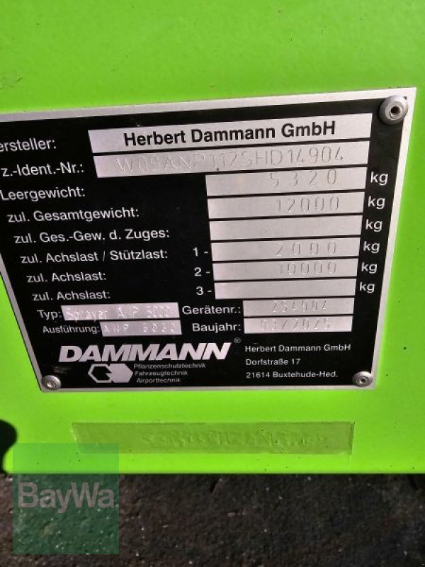 Anhängespritze del tipo Dammann ANP 6030, Gebrauchtmaschine In Sulzbach-Rosenberg (Immagine 12)