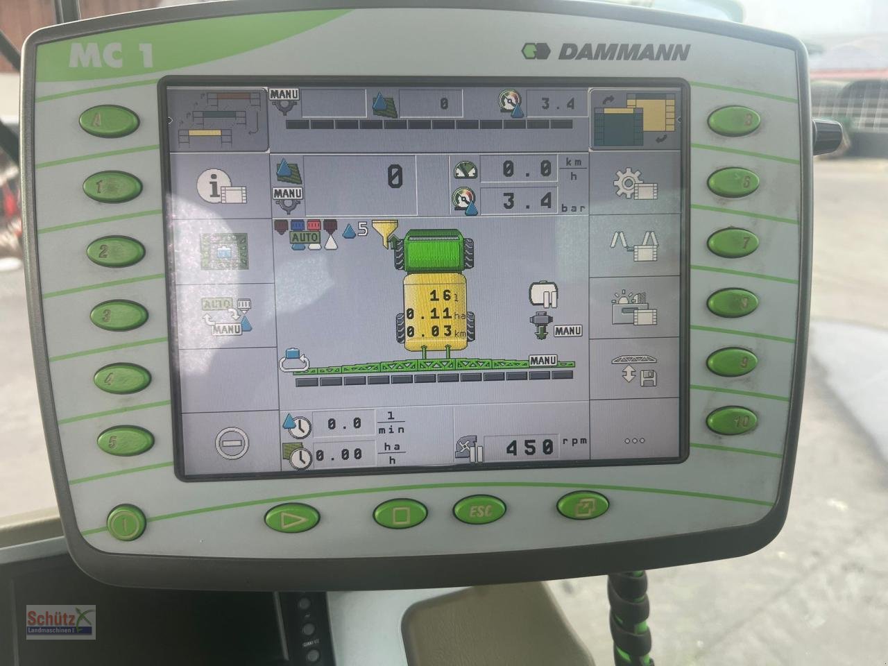 Anhängespritze des Typs Dammann DT 2500H S4 PRO CONTROL 36/18m Allrad, Gebrauchtmaschine in Schierling (Bild 30)