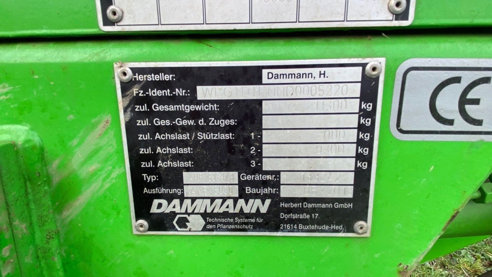 Anhängespritze tipa Dammann Profi Class 6036, Gebrauchtmaschine u Sakskøbing (Slika 7)