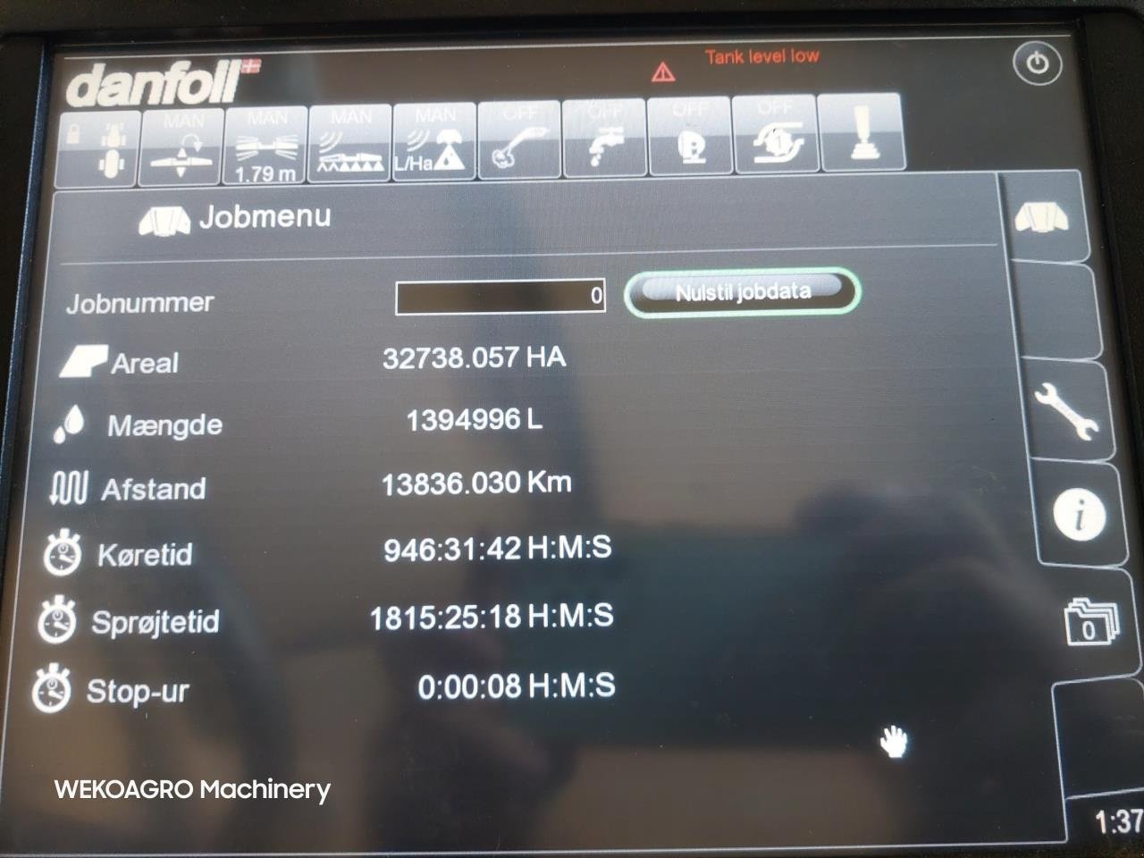Anhängespritze typu Danfoil ConCorde 3000L - 24m med GPS, Gebrauchtmaschine v Hammel (Obrázek 15)
