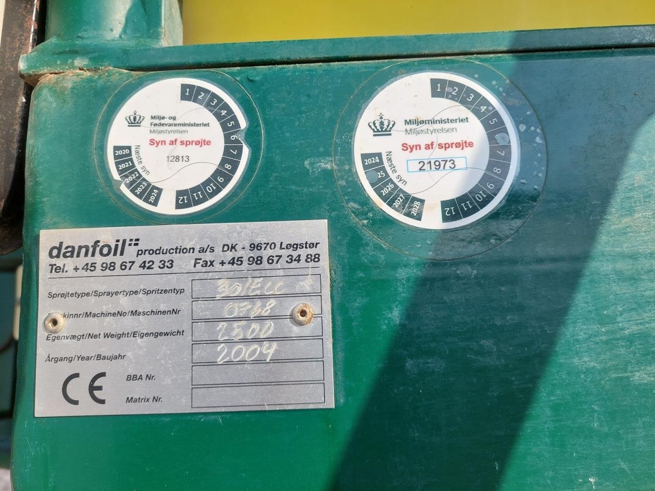 Anhängespritze typu Danfoil ConCorde 3000L - 30m, Gebrauchtmaschine v Hammel (Obrázek 15)