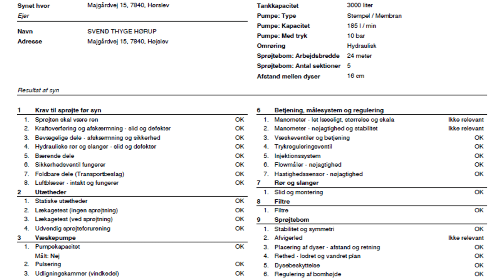 Anhängespritze typu Danfoil MultiDose 2000 Injection-24m, Gebrauchtmaschine v Ringe (Obrázek 11)