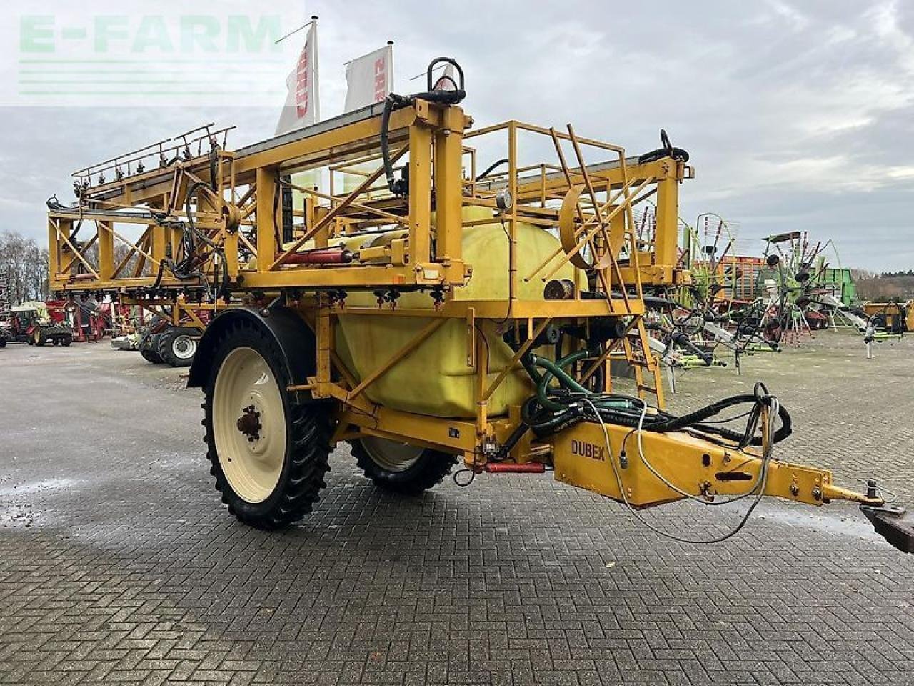 Anhängespritze типа Dubex mentor 9804, Gebrauchtmaschine в ag BROEKLAND (Фотография 8)