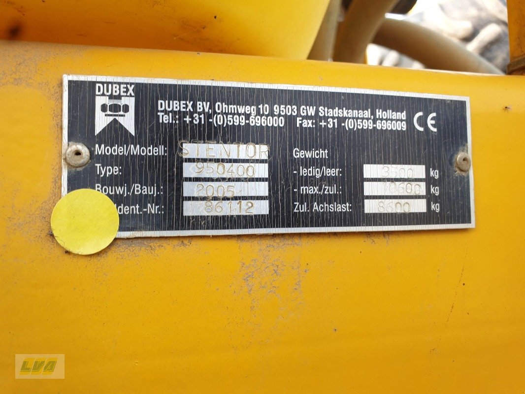 Anhängespritze of the type Dubex STENTOR 24m, Gebrauchtmaschine in Schenkenberg (Picture 16)