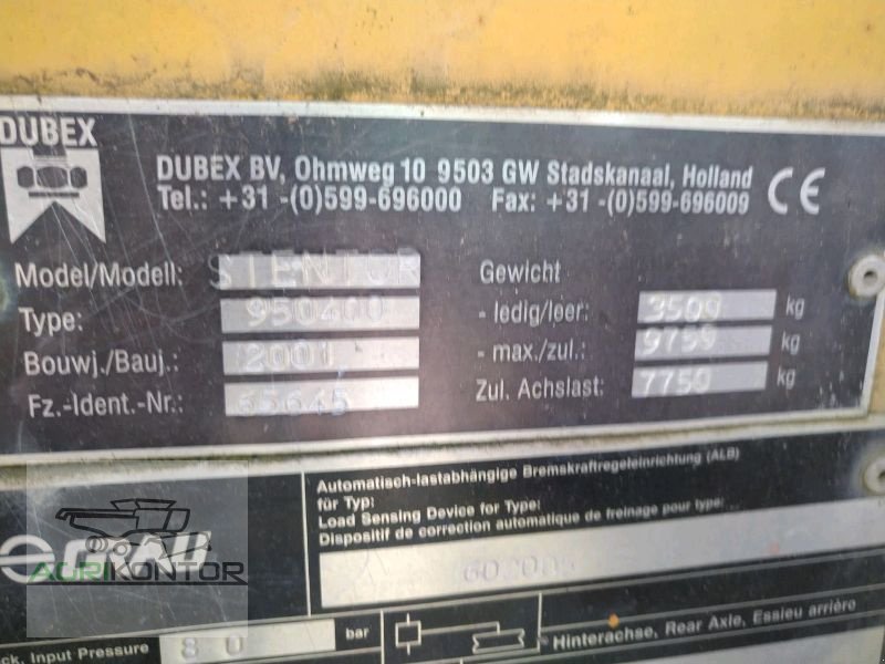 Anhängespritze от тип Dubex Stentor 9504, Gebrauchtmaschine в Liebenwalde (Снимка 13)