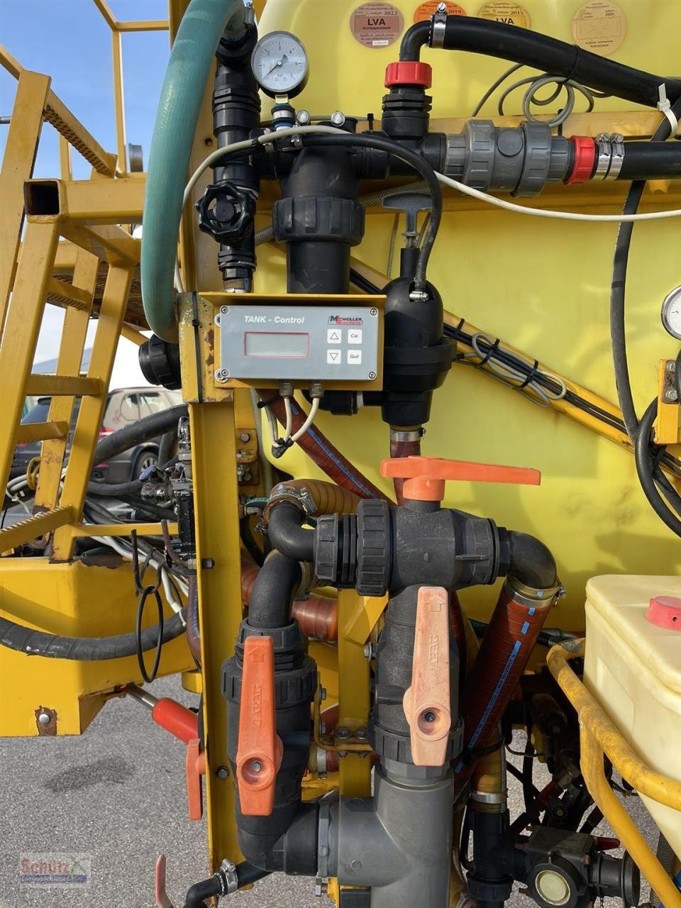 Anhängespritze del tipo Dubex Vector, Lenkung, 4.000l, 28m, Spray Control, Tank Control, Gebrauchtmaschine In Schierling (Immagine 16)