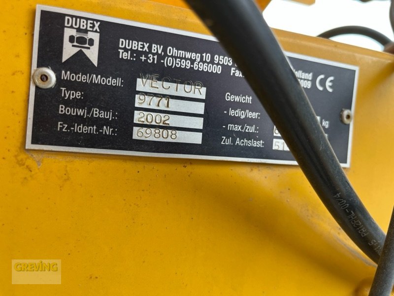 Anhängespritze of the type Dubex Vector, Gebrauchtmaschine in Greven (Picture 25)