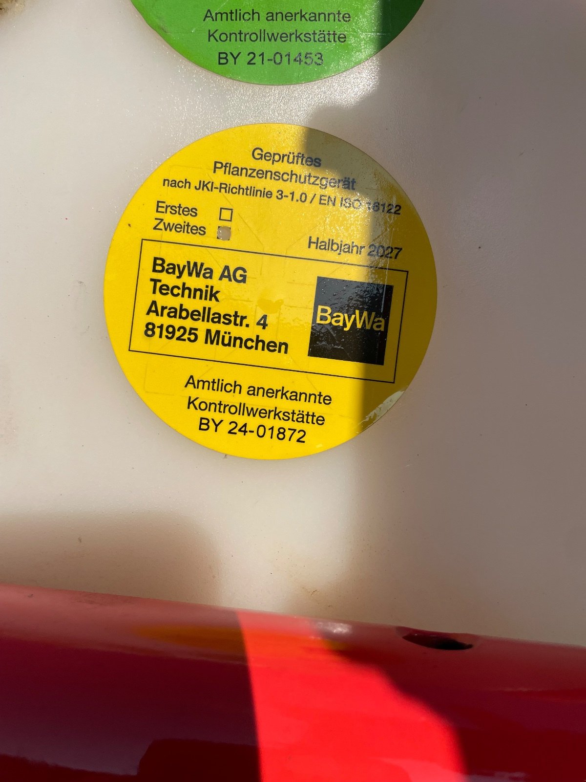 Anhängespritze типа Gaspardo Campo 32, Gebrauchtmaschine в Kronach (Фотография 8)