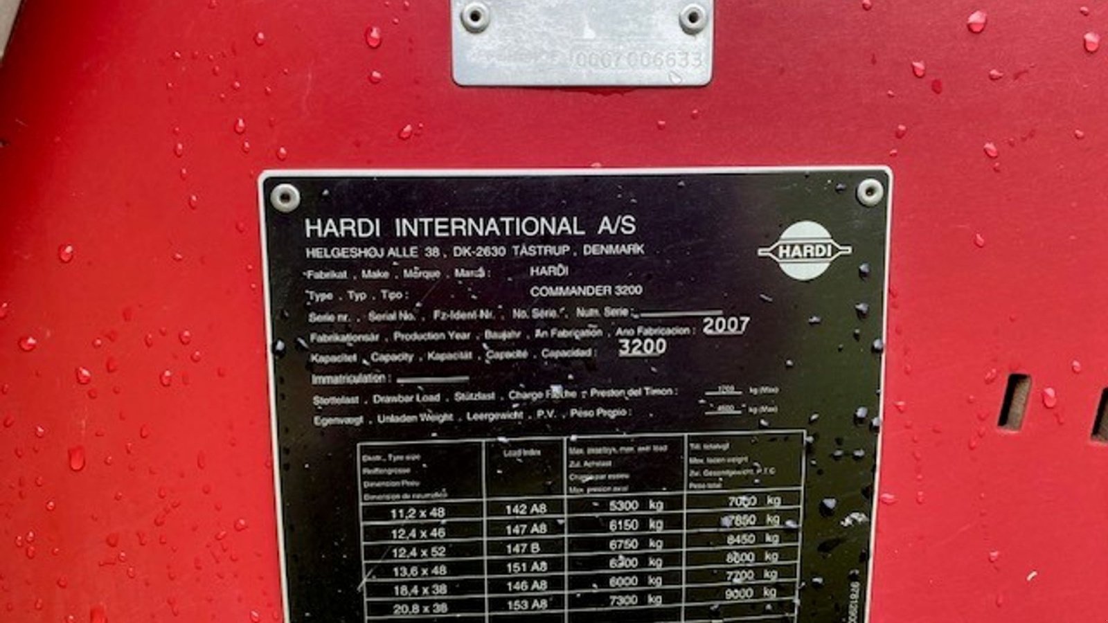 Anhängespritze a típus Hardi 24m Commander 3200 i Twin, Gebrauchtmaschine ekkor: Ringe (Kép 11)