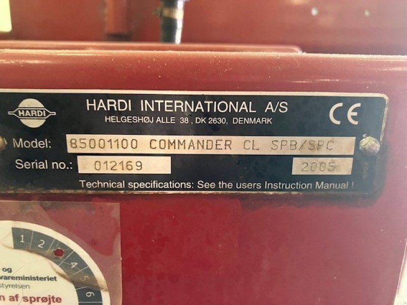 Anhängespritze des Typs Hardi 2800 L COMMANDER 20 meter bom. HC 2500 Terminal, Gebrauchtmaschine in Glamsbjerg (Bild 7)