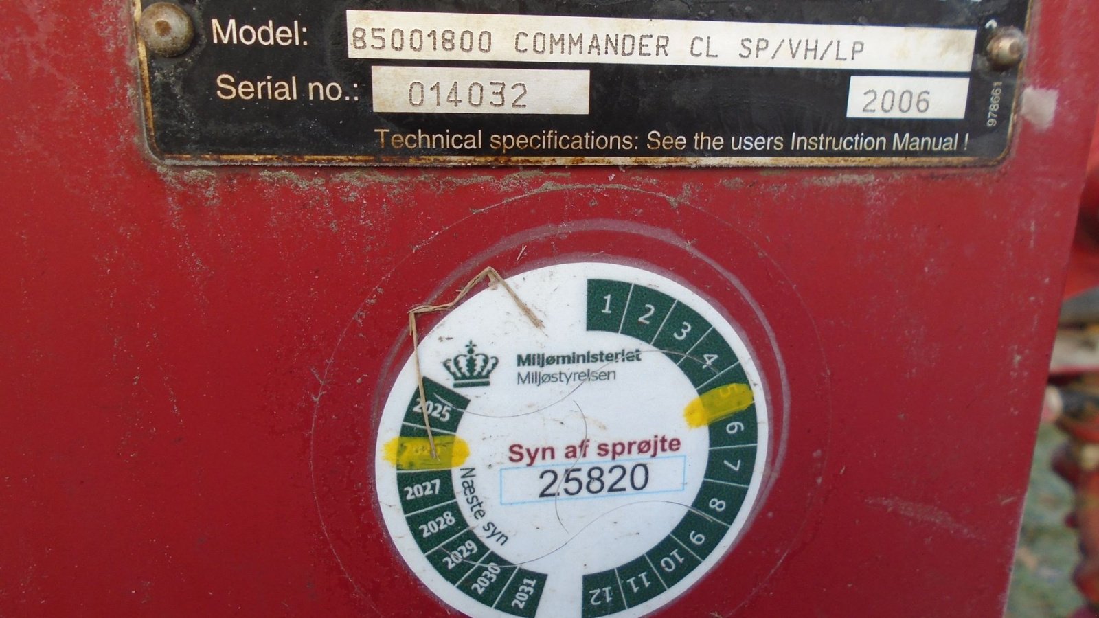 Anhängespritze typu Hardi Commander 2800 Classic 24 Mtr, Gebrauchtmaschine v Viborg (Obrázek 6)