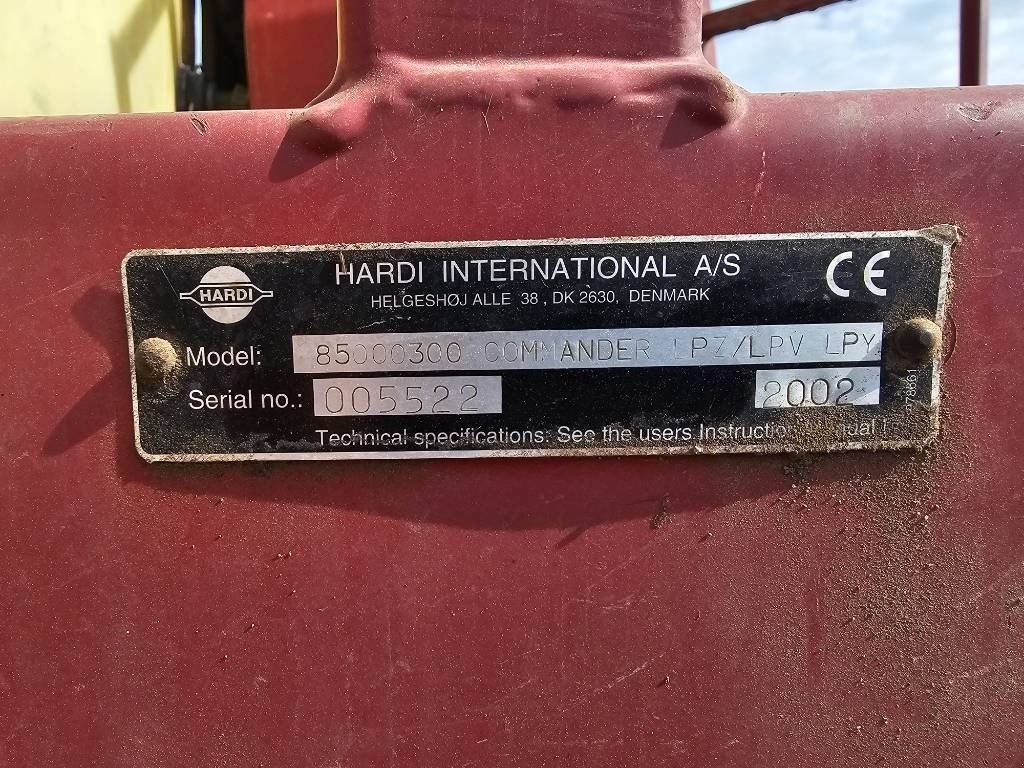 Anhängespritze του τύπου Hardi Commander 4200 Plus, Gebrauchtmaschine σε Ringe (Φωτογραφία 16)