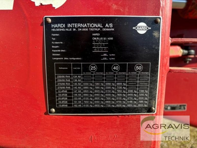 Anhängespritze des Typs Hardi COMMANDER 4200, Gebrauchtmaschine in Coppenbrügge (Bild 28)