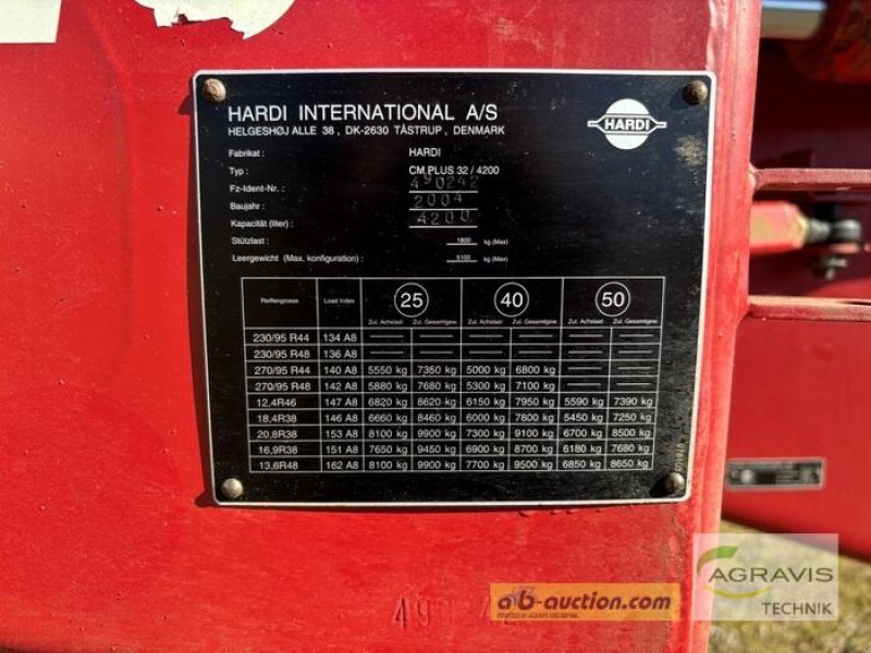 Anhängespritze des Typs Hardi COMMANDER 4200, Gebrauchtmaschine in Coppenbrügge (Bild 28)