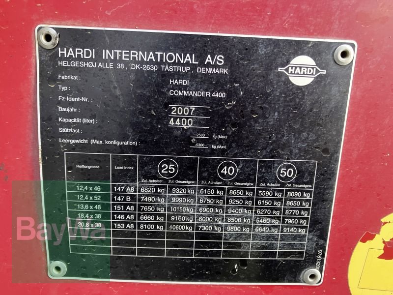 Anhängespritze типа Hardi COMMANDER 4400, Gebrauchtmaschine в Großweitzschen  (Фотография 18)