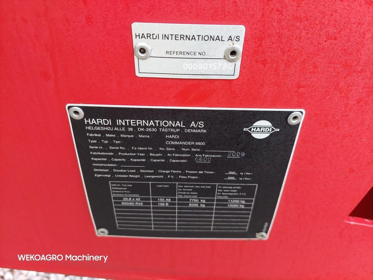 Anhängespritze of the type Hardi Commander 6600i - 36m Twin, Gebrauchtmaschine in Hammel (Picture 16)