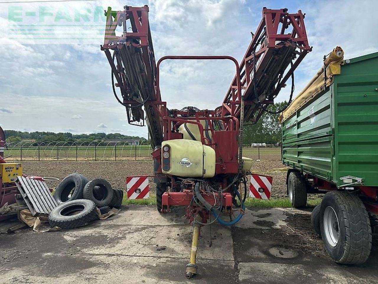 Anhängespritze a típus Hardi commander plus 2800 twin force vontatott légzsákos permetező, Gebrauchtmaschine ekkor: SZEGED (Kép 2)