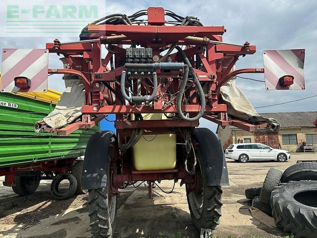 Anhängespritze a típus Hardi commander plus 2800 twin force vontatott légzsákos permetező, Gebrauchtmaschine ekkor: SZEGED (Kép 4)