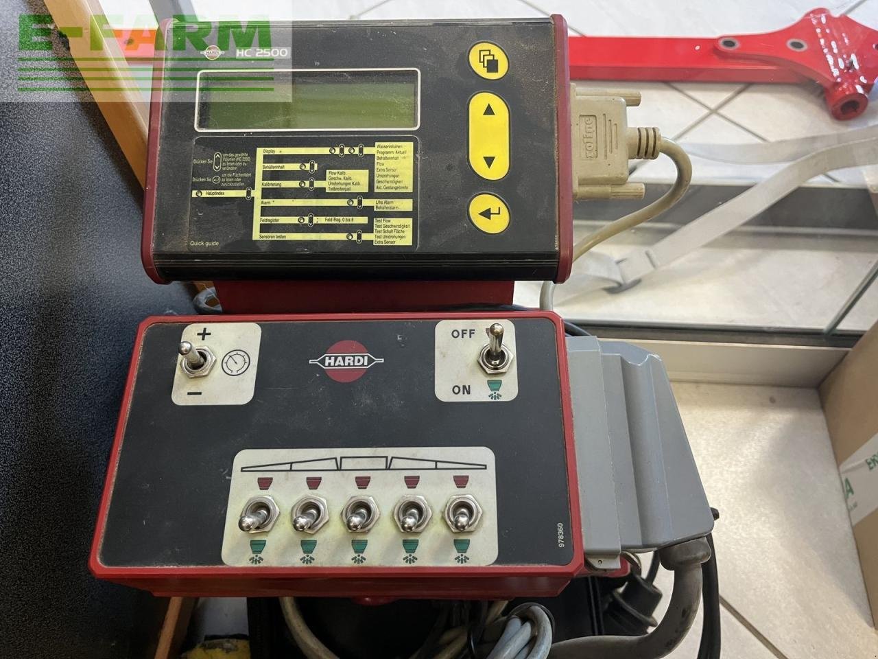 Anhängespritze des Typs Hardi master, 1000 liter, 15 meter, Gebrauchtmaschine in ST. PÖLTEN (Bild 11)