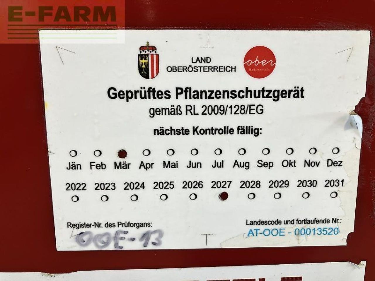 Anhängespritze типа Hardi master plus - 1800 liter - 15 meter, Gebrauchtmaschine в Sierning (Фотография 7)
