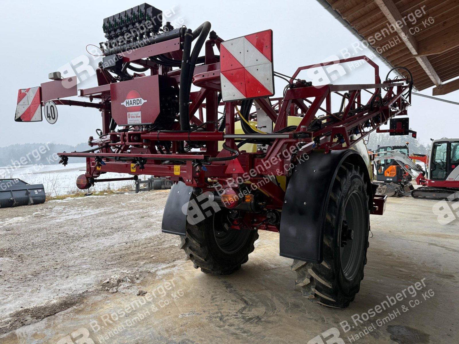 Anhängespritze от тип Hardi Navigator 3000 Anhängespritze / BJ2020 / 21m, Gebrauchtmaschine в Niederbergkirchen (Снимка 7)