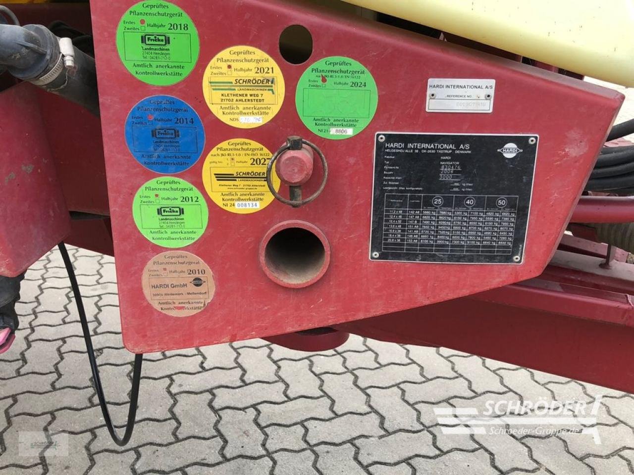 Anhängespritze typu Hardi NAVIGATOR 3000, Gebrauchtmaschine v Ahlerstedt (Obrázek 7)