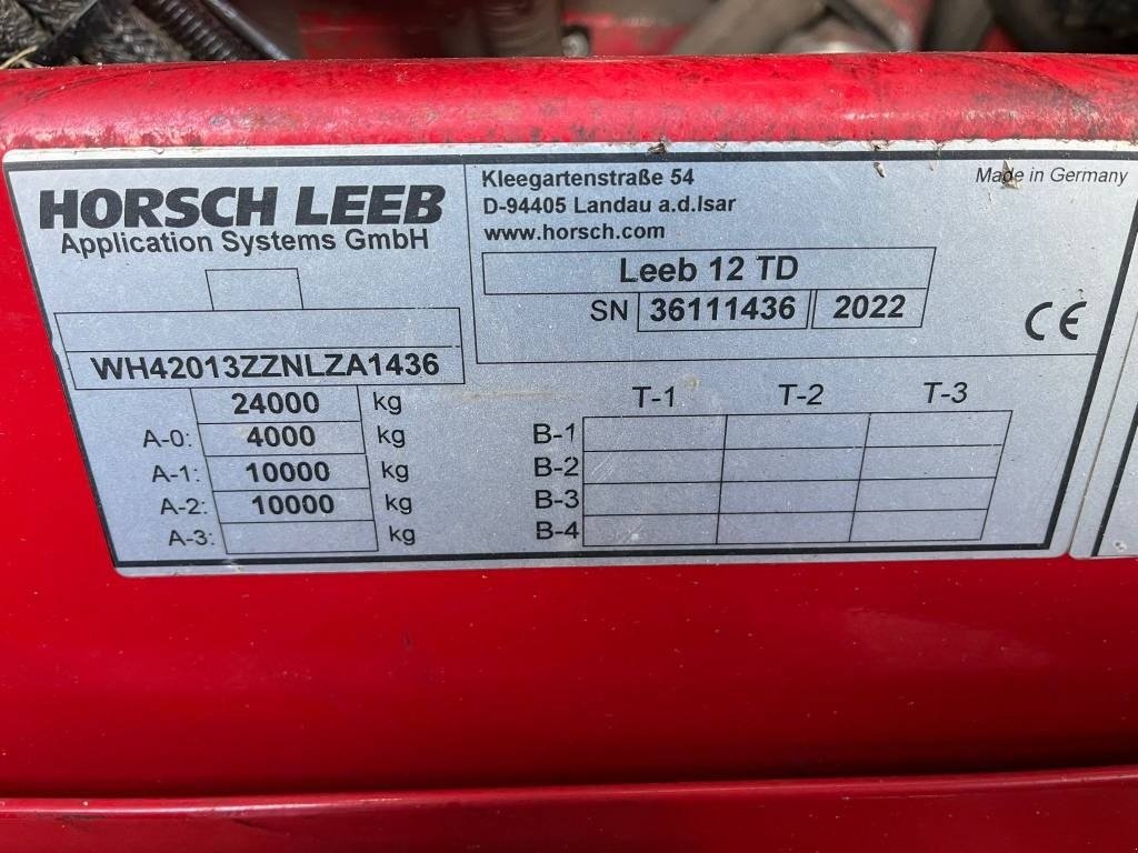Anhängespritze of the type Horsch Leeb 12 TD, Gebrauchtmaschine in Vinderup (Picture 9)
