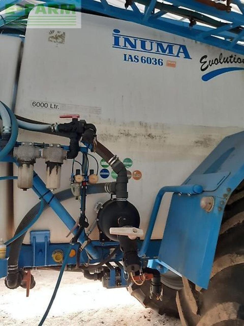 Anhängespritze des Typs Inuma ias 6036, Gebrauchtmaschine in SUDERBURG/HOLXEN (Bild 9)