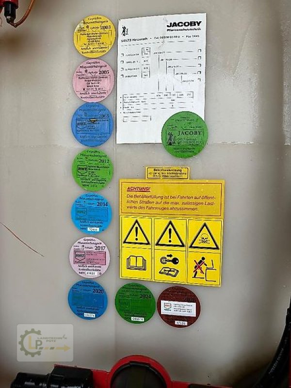 Anhängespritze tip Jacoby Ecotrain 2600, Gebrauchtmaschine in Zülpich (Poză 5)