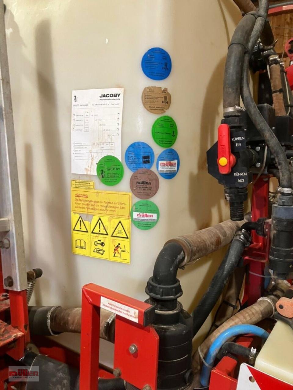 Anhängespritze of the type Jacoby Euro Train 3500 TC, Gebrauchtmaschine in Holzhausen (Picture 5)