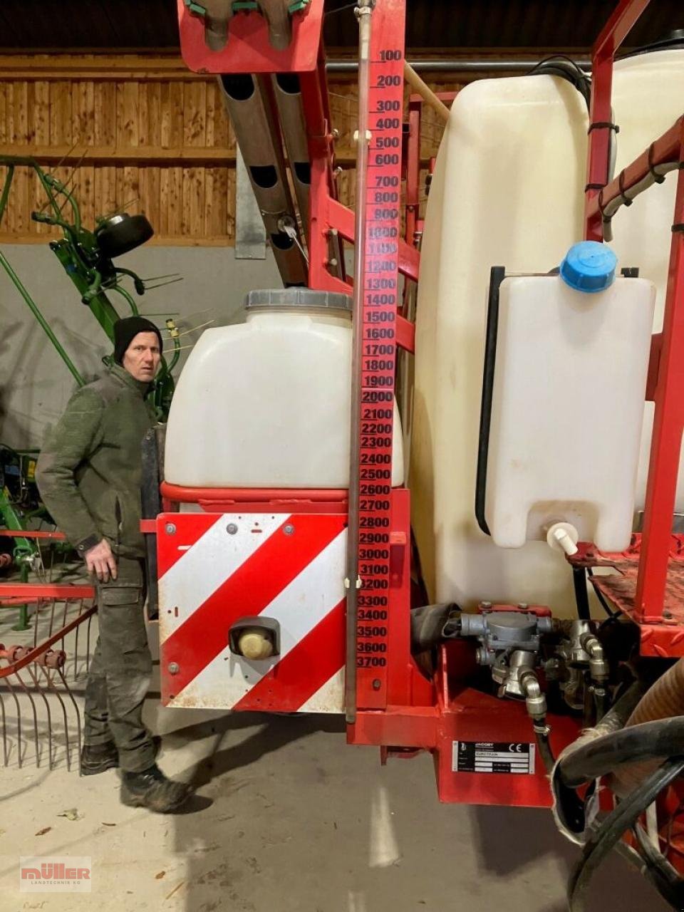 Anhängespritze of the type Jacoby Euro Train 3500 TC, Gebrauchtmaschine in Holzhausen (Picture 7)