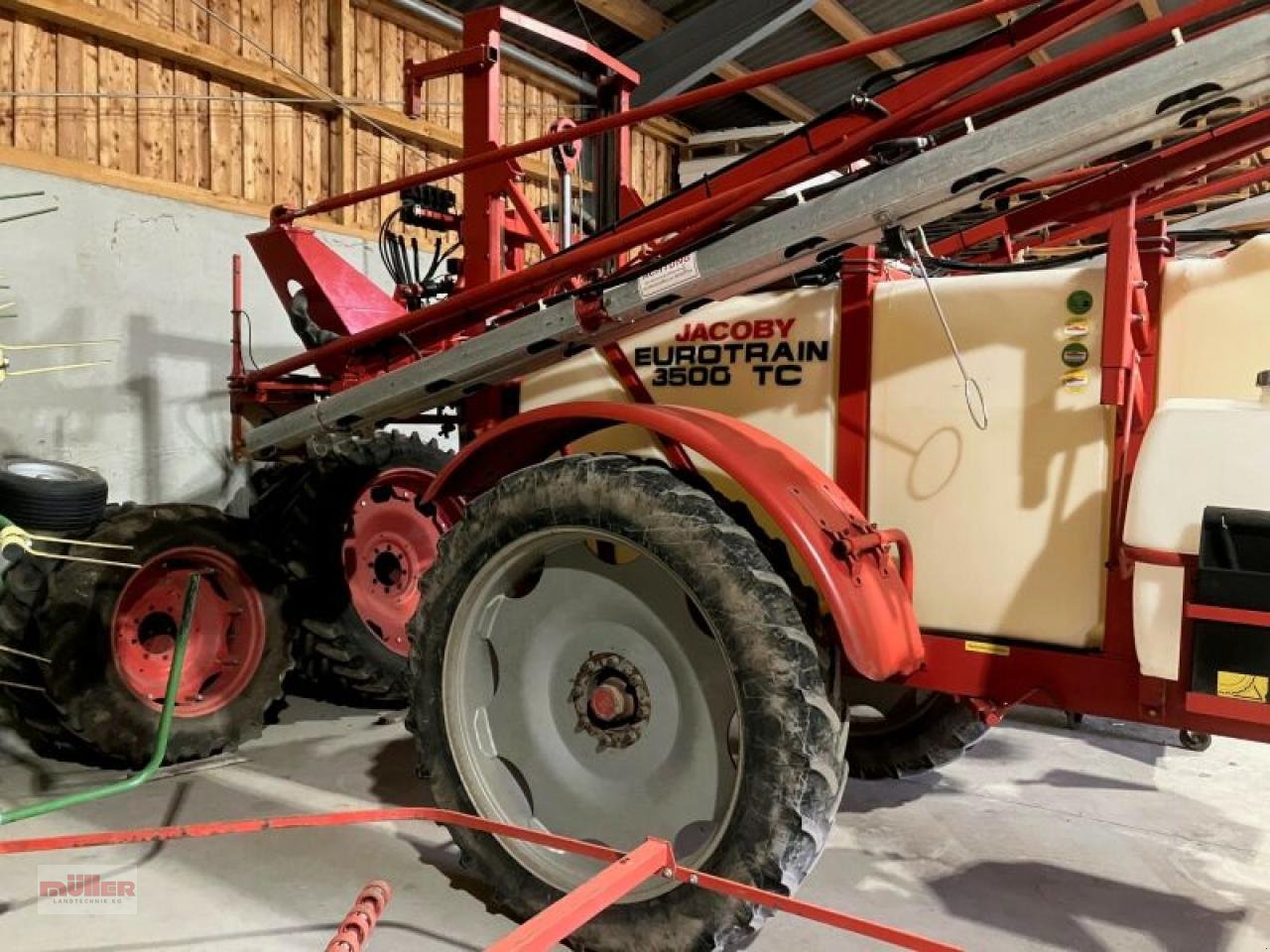 Anhängespritze of the type Jacoby Euro Train 3500 TC, Gebrauchtmaschine in Holzhausen (Picture 12)