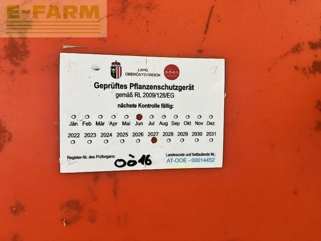 Anhängespritze tip Jessernigg ass - 15 meter - 1200 liter, Gebrauchtmaschine in Sierning (Poză 21)