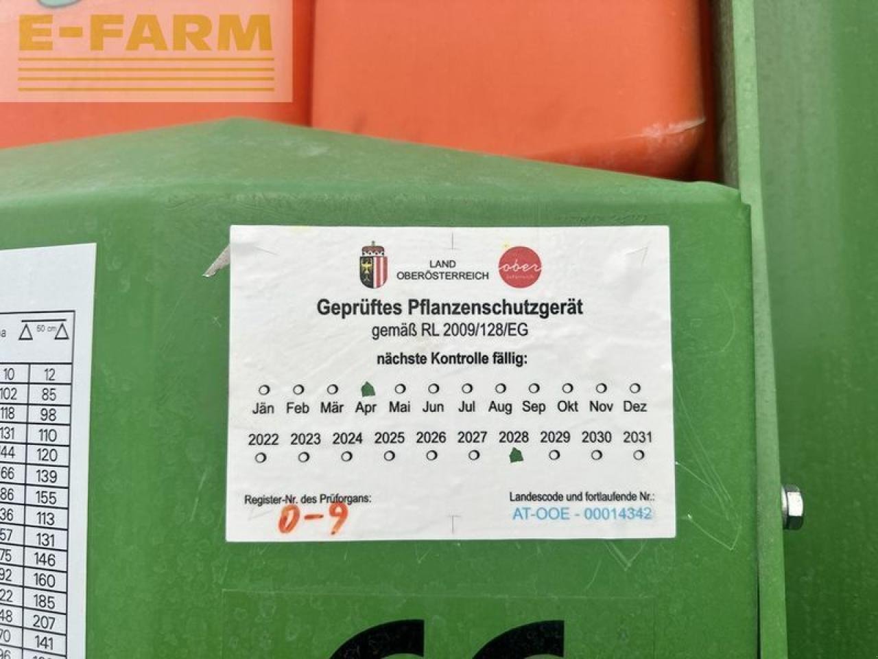 Anhängespritze от тип Jessernigg ng feldspritze, Gebrauchtmaschine в SANKT MARIENKIRCHEN BEI SCHÄRDING (Снимка 11)