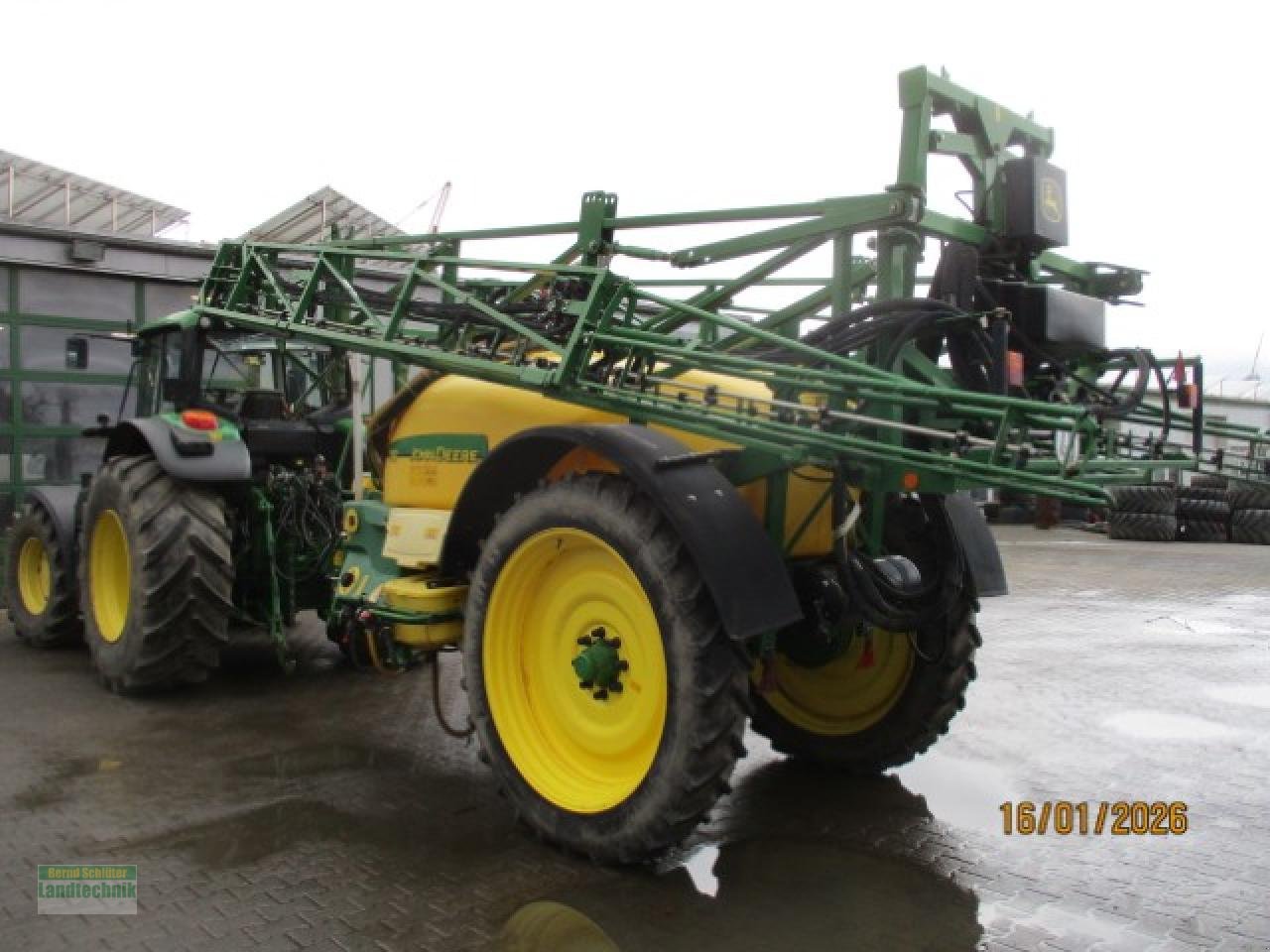 Anhängespritze του τύπου John Deere 732, Gebrauchtmaschine σε Büren (Φωτογραφία 7)