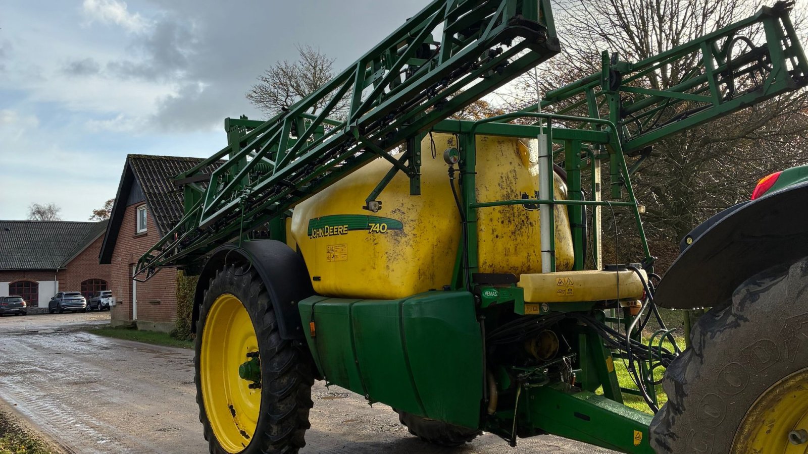 Anhängespritze typu John Deere 740 24 meter, Gebrauchtmaschine w Bredsten (Zdjęcie 10)
