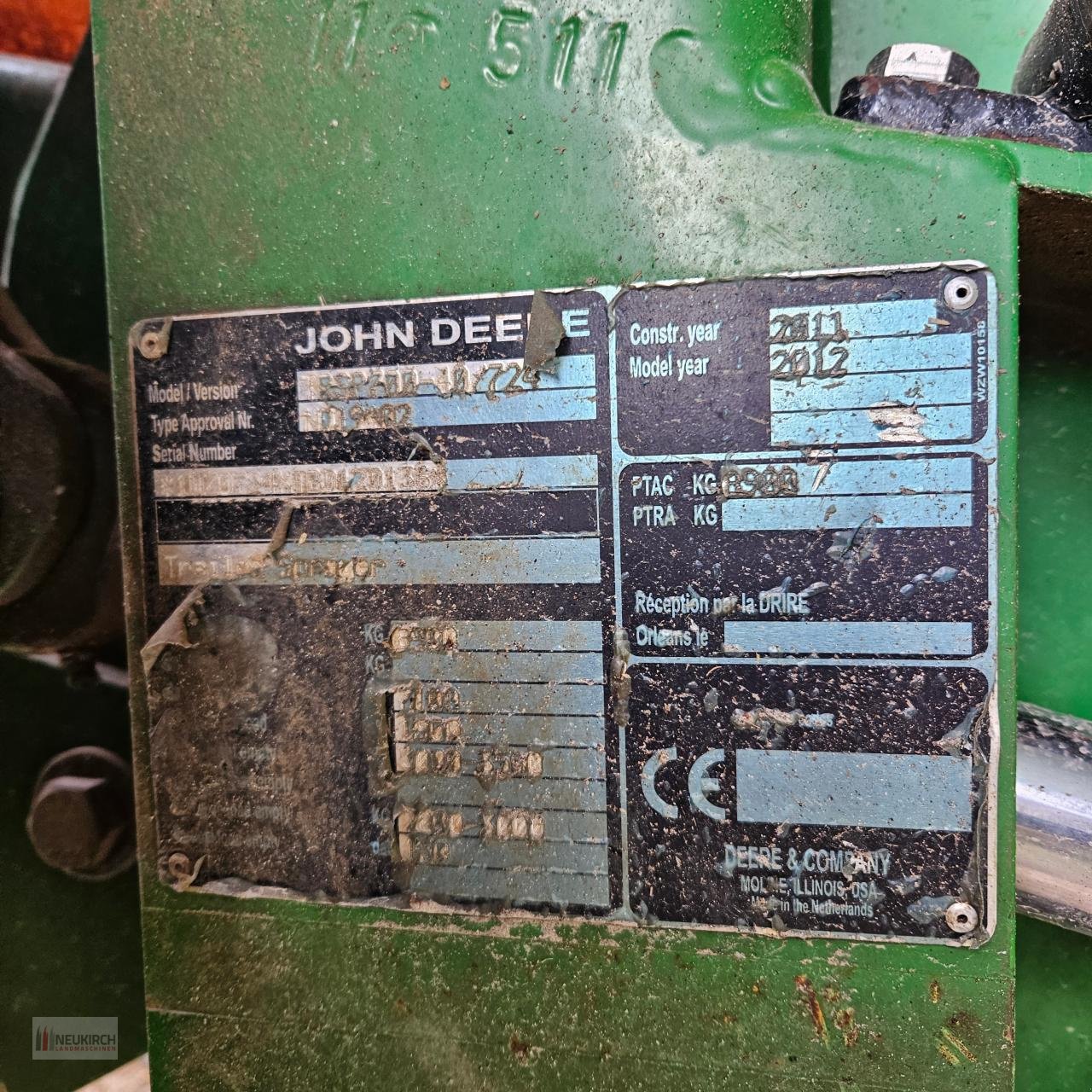 Anhängespritze typu John Deere 740 i, Gebrauchtmaschine v Delbrück-Westenholz (Obrázok 9)