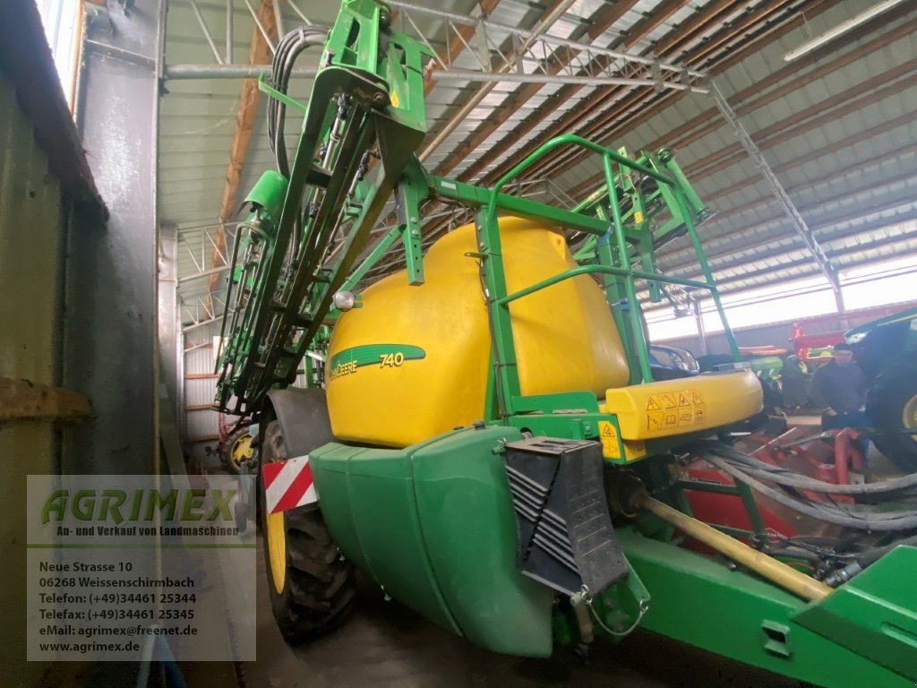Anhängespritze typu John Deere 740 i, Gebrauchtmaschine w Weißenschirmbach (Zdjęcie 2)