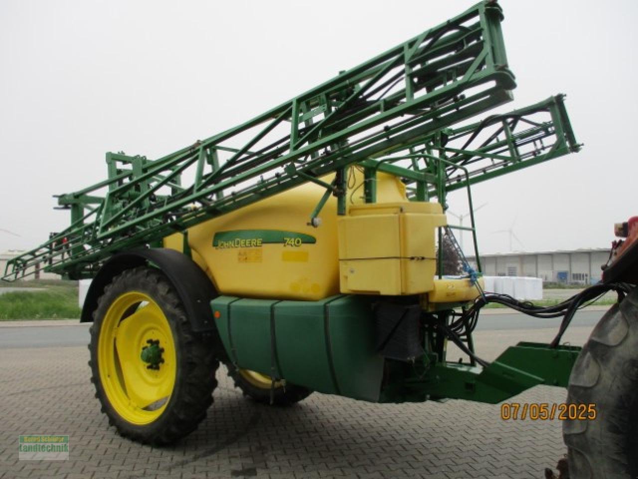 Anhängespritze des Typs John Deere 740, Gebrauchtmaschine in Büren (Bild 3)