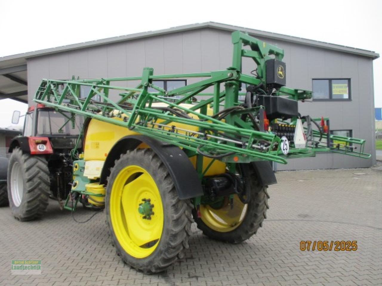 Anhängespritze des Typs John Deere 740, Gebrauchtmaschine in Büren (Bild 5)
