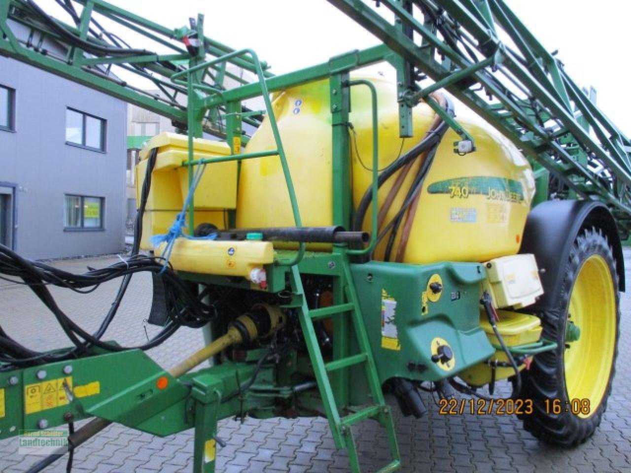 Anhängespritze des Typs John Deere 740, Gebrauchtmaschine in Büren (Bild 7)