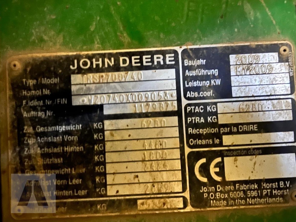 Anhängespritze a típus John Deere 740, Gebrauchtmaschine ekkor: Regensburg (Kép 17)