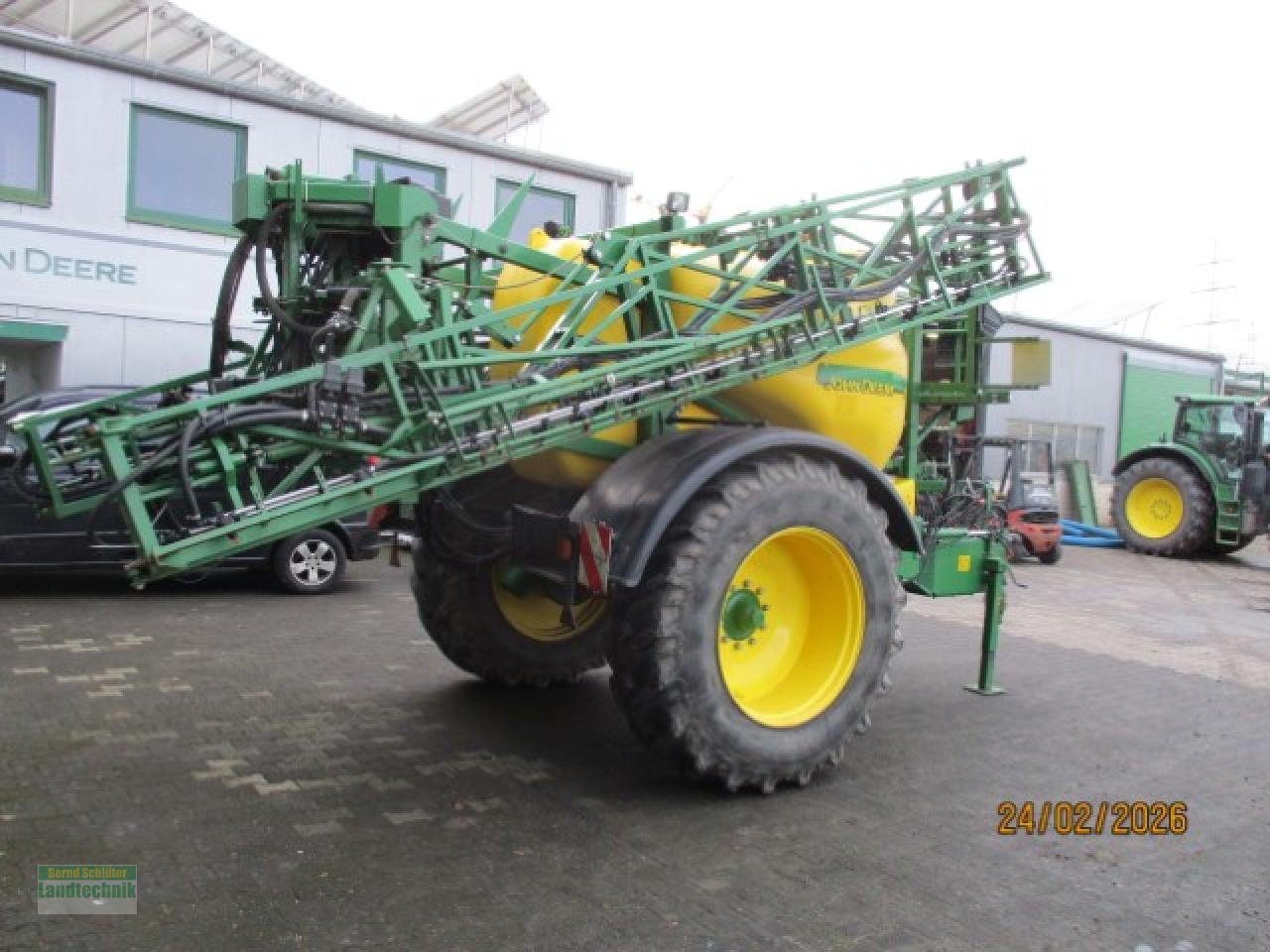 Anhängespritze des Typs John Deere 840 Isobus, Gebrauchtmaschine in Büren (Bild 4)