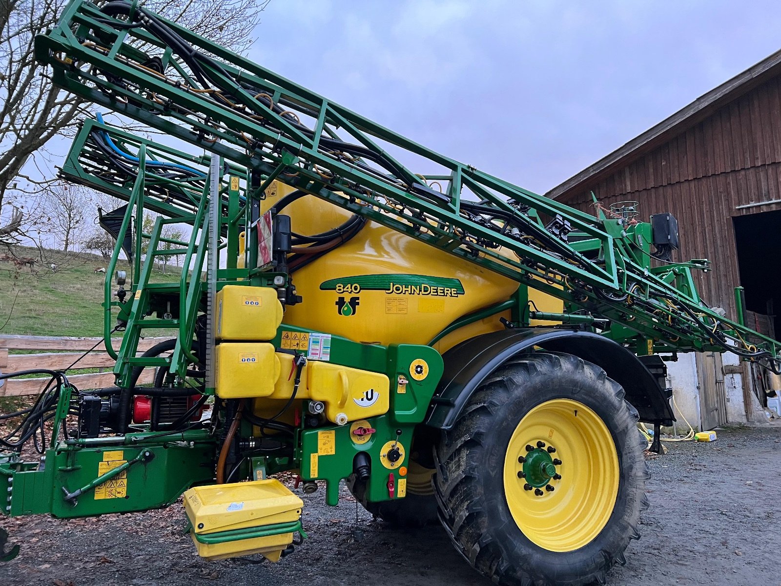 Anhängespritze typu John Deere 840 TF, Gebrauchtmaschine v köditz (Obrázek 2)